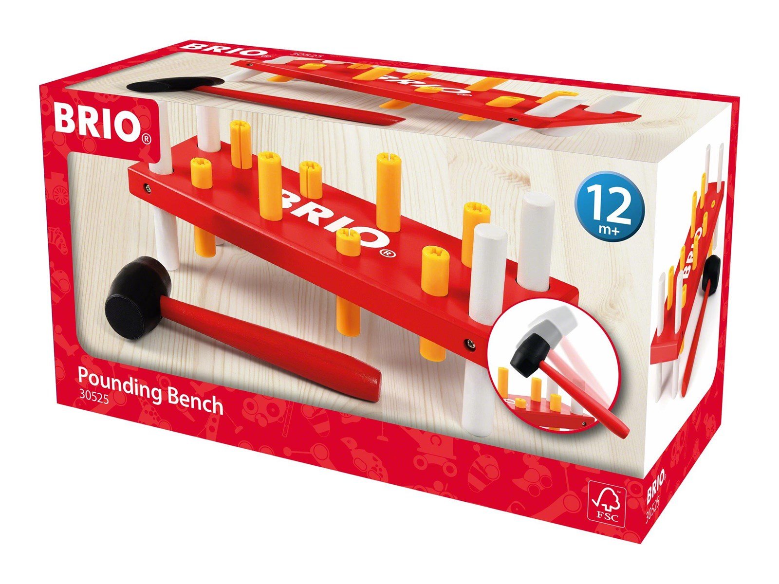 Brio Pounding Bench Brio Pounding Bench